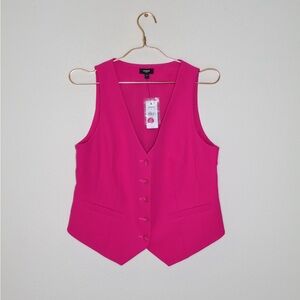 Express Fuchsia Sleeveless Vest